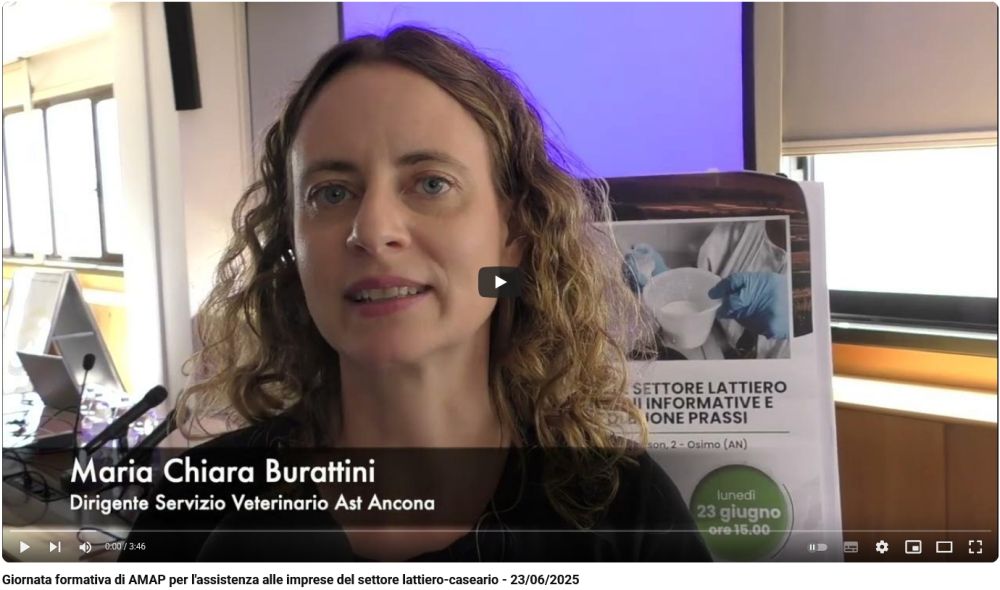 L'immagine ritra la dirigente del servizio veterinario AST ancona Maria Chiara Burattini