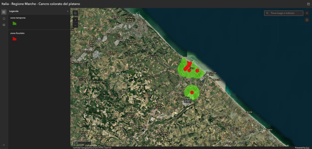 Immagine di esempio della mappa