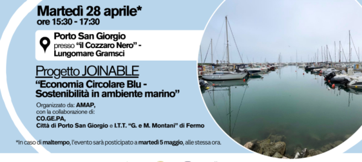 28/04/2026: Evento formativo per operatori del settore ittico 